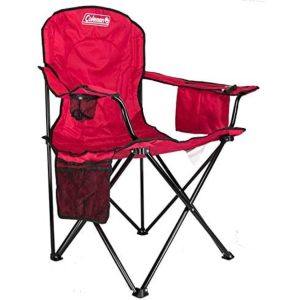 Silla Plegable Coleman C/ Hielera Roja