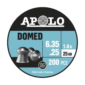 DIABOLO APOLO DOMED 6.35 GRAINS X 200 MODELO 13501