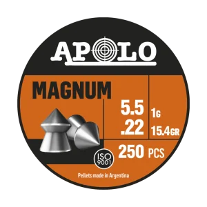 DIABOLO APOLO MAGNUM CAL 5.5 X 250 MODELO 13003