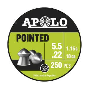 DIABOLO APOLO POINTED CAL 5.5 X 250 MODELO 19601